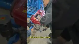 🔥【Diesel Brick Making Machine in Action】