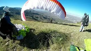 Ozone GEO 5 - Columbus Day Fly-in Sunday, Dry Canyon NM