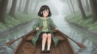 House, River and Quiet Day|Slow Living ASMR Calm Life 🏡🌿🍵