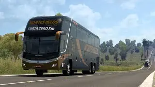 ✅EURO TRUCK SIMULATOR MOD BUS MARCOPOLO PARADISO G7 1600LD🫠MONTES BELOS 20ANOS➡️GOIANIA➡️GURUPI PT 3