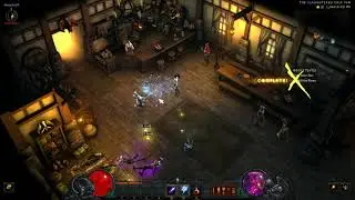Diablo III, Mage, gameplay...  The Slaughtered Calf Inn