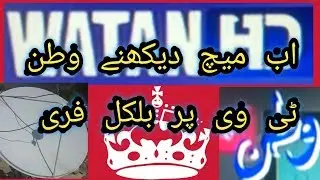 Watan TV HD on dish live match