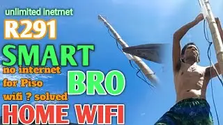 malakas na internet connection para sa Piso wifi subok na ito r291 hybrid fusion atenna installation