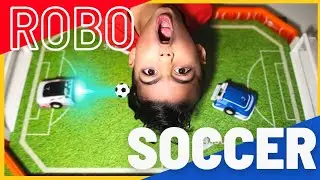 UNBOXING ROBOT SOCCER TOY FROM HEXBUG And PLAY TIME FUN WITH JACK AND DAD.