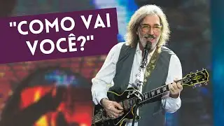 Lobão canta “Como vai você?”, de Roberto Carlos, no Faustão na Band