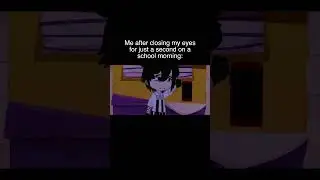 Me Every Single Morning 😭 | Gacha Life Reacts To