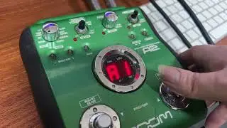 ZOOM A2 PEDAL PARA GUITARRA