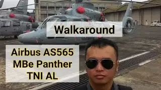 Liputan Langsung AS565 MBe Panther TNI AL dari PT Dirgantara Indonesia
