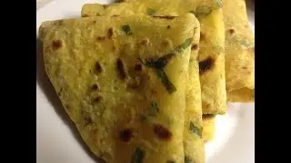 Spring Onion Chappati or Roti Recipe