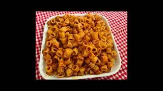 Salçalı Baharatlı Makarna Tarifi'nin Malzemeleri👍😋