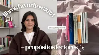 libros favoritos de 2023 + propósitos lectores
