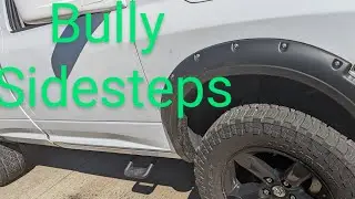 quick and easy install of bully brand sidesteps on a 4th gen RAM