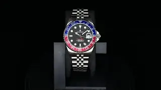 Steinhart Ocean GMT.2 39mm Pepsi Stainless Blue-Red Swiss Automatic Men's Watch 103-0921