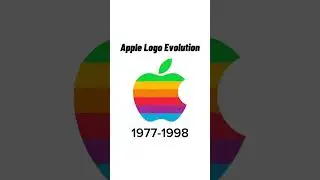 Apple Logo Evolution 1976-2025 #apple #appleevolution #appleevfp #applelogo