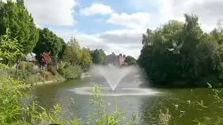 4k Walk Blessington Street Park Dublin Ireland