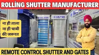 Rolling shutters manufacturers | entrance automation - remote control rolling shutter and gates.