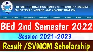 BEd 2nd Semester 2022 Result Session 2021-2023