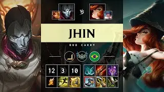 Jhin ADC vs Miss Fortune - BR Challenger Patch 25.15