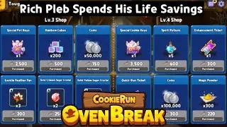 SPENDING ALL OF MY COOKIE FIGHT CLUB CASH AND SCRATCH OFF TICKETS! (Cookie Run: OvenBreak)