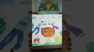 Save tiger poster by my daughter..and money plant
