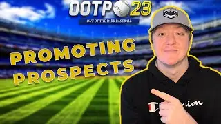 Продвижение перспективных игроков низшей лиги в OOTP 23 (Out of the Park 23)