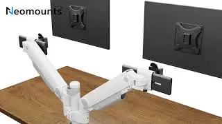Neomounts DS65S-950WH2 desk monitor arm - full motion