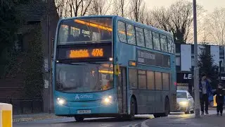 *Thrash/W Kickdown *|Arriva Yorkshire|1897 GN58 BSZ|ADL Enviro400| Service 496 To Wakefield 
