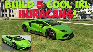 Build 5 IRL Lamborghini Huracans On Your Tempesta In GTA Online