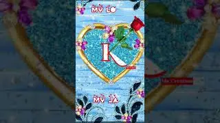 #K Letter Sad Status❤️||Name art Video😍||Whatsapp status💘||2022  #ms_creation243