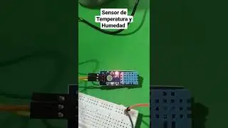 Sensor de Temperatura y Humedad (DHT11) visualizaci&oacute;n de datos a trav&eacute;s de una pantalla LCD