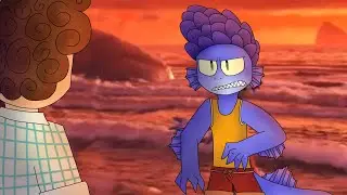 &bull;|SEA MONSTER|&bull; -Animation meme- Luca Movie (SPOILERS?)