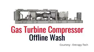 Gas Turbine Compressor Offline Wash - Solar Mars 100 GT