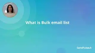 What is Bulk email list