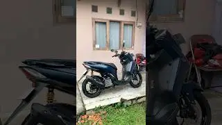 Lexi 125 With Xeon Exhaust Cover | Check Full Video #yamaha #lexi125 #shorts