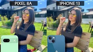 Сравнение тестов камер Google Pixel 8A и iPhone 13