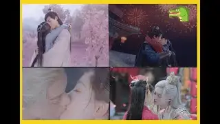 龙萤CP高甜kiss合集来咯~~磕拉了！全程姨母笑~ #王鹤棣 #祝绪丹|遇龙 Miss The Dragon|追星美少女