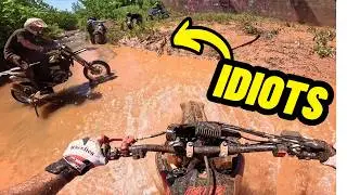 I Led Everyone Into a Flooded River!!