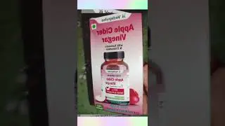 #vedapulse apple cider vinegar D-tox capsules..#collaboration #medicinereview #reels #viralvideo