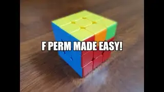 F Perm Made Easy! Full PLL Tutorial: Recognition & Execution + AUF!