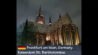 R&ouml;mer Kaiserdom Frankfurt Germany / Deutschland Рёмер Кирхе Франкфурт, Германия - فرانكفورت ألمانيا