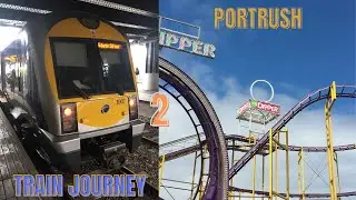 Train Journey Translink N.I Railways Service To Portrush Plus Extra