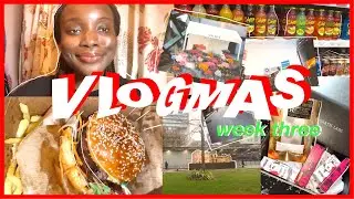 VLOGMAS WEEK 3 // Getting Box Braids, Pat McGrath Unboxing, and getting photos from Japan developed