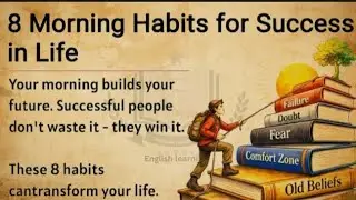 8 Miracle Morning Habits for Success in Life || Graded Reader || Improve Your English Fluency ✅️