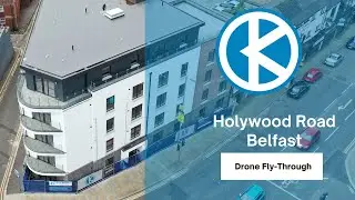 Holywood Road, Drone Fly-Through #BuildingExcellence #KellyBrothers #HolywoodRoad