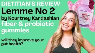 Lemme No 2 Fiber and Probiotic Gummies Review (NOT SPONSORED) by a dietitian