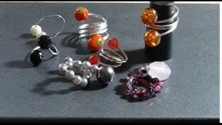 Tutorial  Anelli  Aluminum wire and rings tutorials