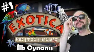 Exotica: Petshop Simulator | Petshop Dükkanı Açıyoruz / Kuşlar - Balıklar - Örümcekler - Sürüngenler