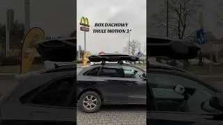 Box dachowy Thule Motion 3 LOW / EDGE / AUDI #boxthule