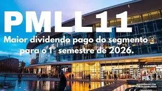 PMLL11.  Dividendo vir&aacute; maior para o 1&ordm;&nbsp;semestre.