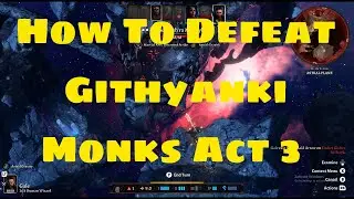 How To Defeat Githyanki Monks Act 3 Intro Fight Baldur's Gate 3 #baldursgate3 #bg3 #githyankimonks